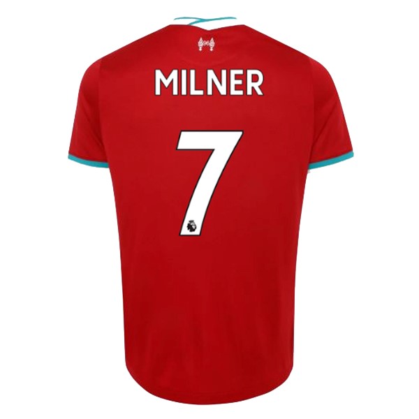 Maillot Football Liverpool NO.7 Milner Domicile 2020-21 Rouge